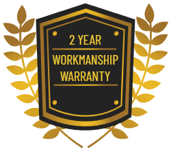 2 Year Workmanship Warranty Badge